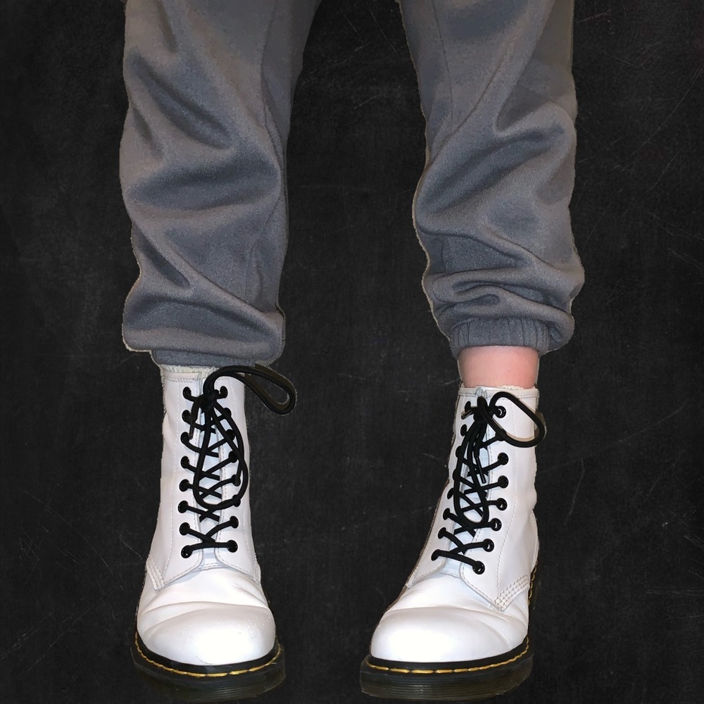 Doc Martens 1460 Combat Boot White
